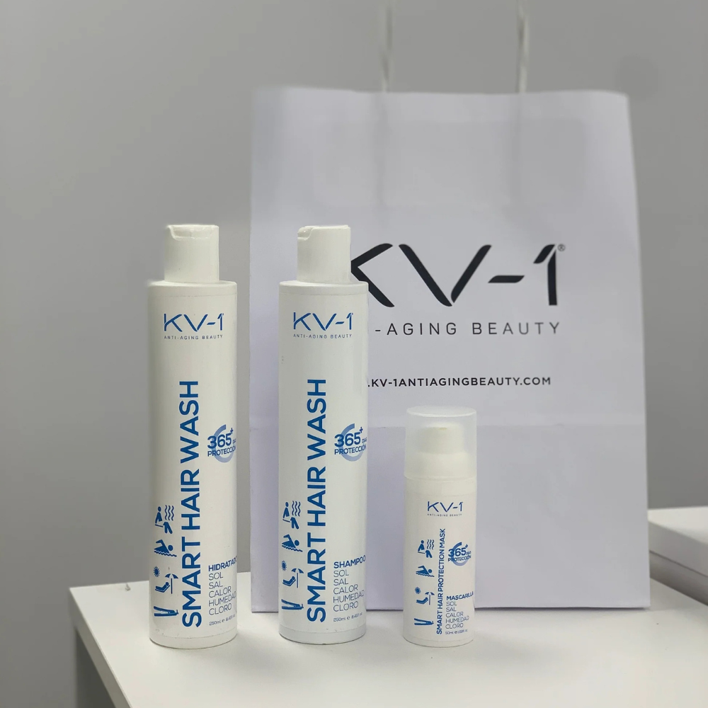 KV-1 365 Smart Hair Protection – Profesjonalny Zestaw do Ochrony Włosów (Termoochrona i UV)