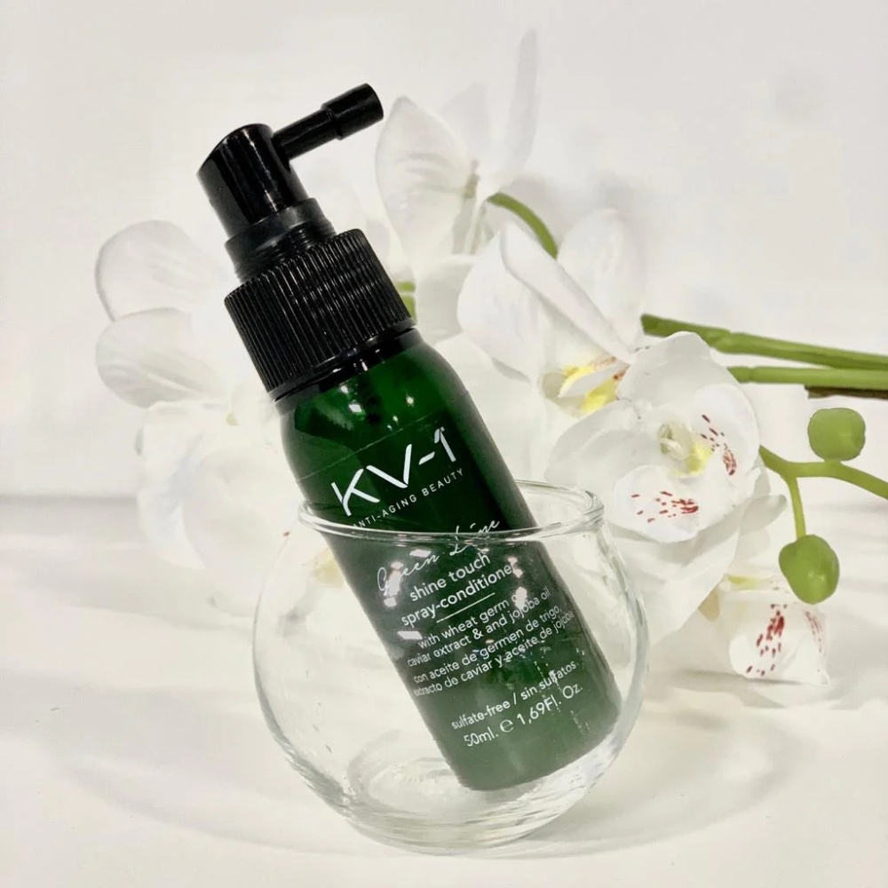KV-1 Shine Touch Spray - Naturalna Odżywka Wygładzająca bez Spłukiwania z Olejem Jojoba (50 ml)
